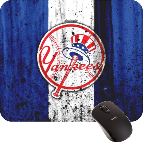 Mousepad New York Yankees Logo Taco E Chapéu Baseball