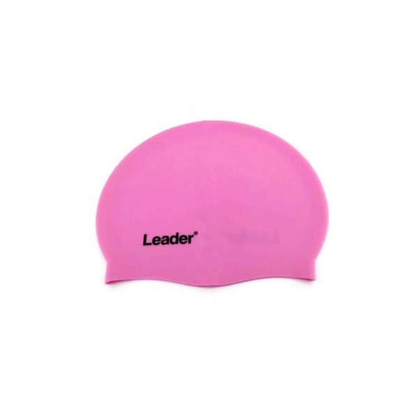 Touca Para Natação De Silicone Leader Ld236 ¿ Rosa