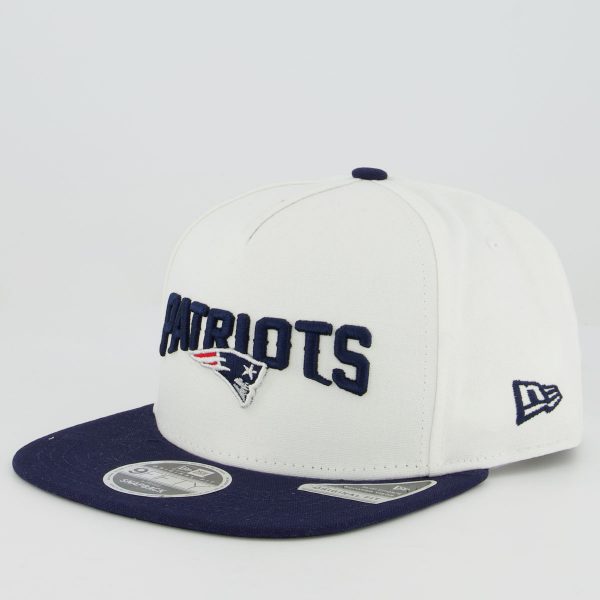 Boné New Era NFL New England Patriots 950 World Branco