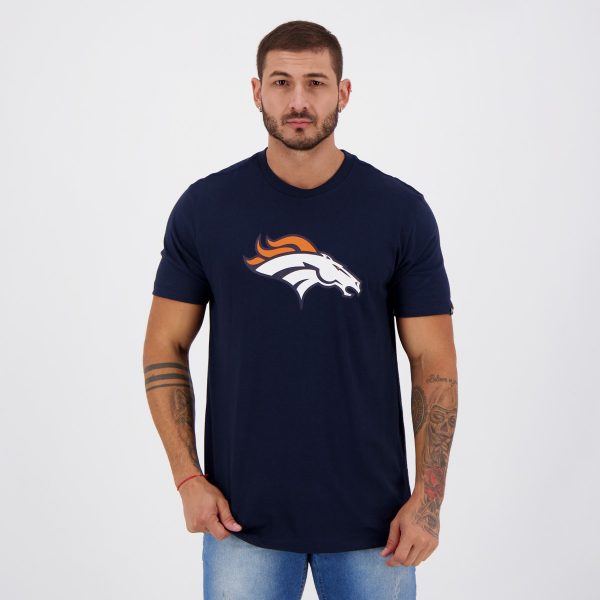 Camiseta New Era NFL Denver Broncos Team Marinho