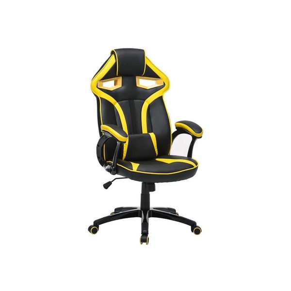 Cadeira Gamer Hera Preta E Amarela