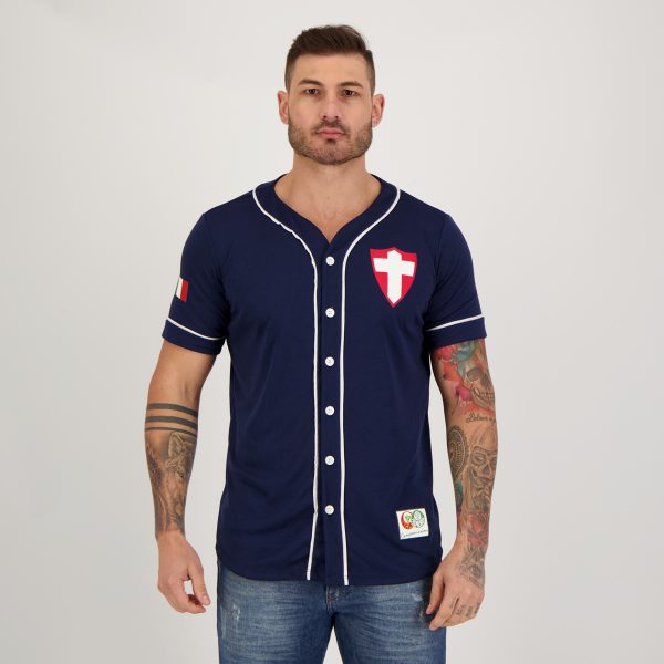 Camisa Palmeiras Baseball Azul