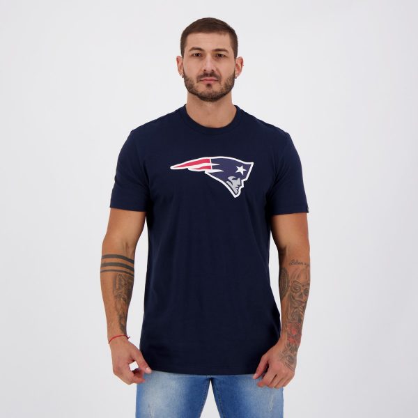 Camiseta New Era NFL New England Patriots Strike Marinho