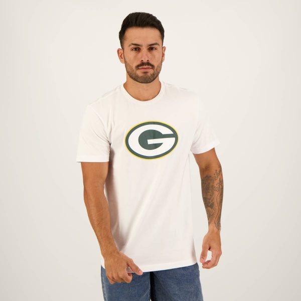 Camiseta New Era NFL Green Bay Packers Basic Branca