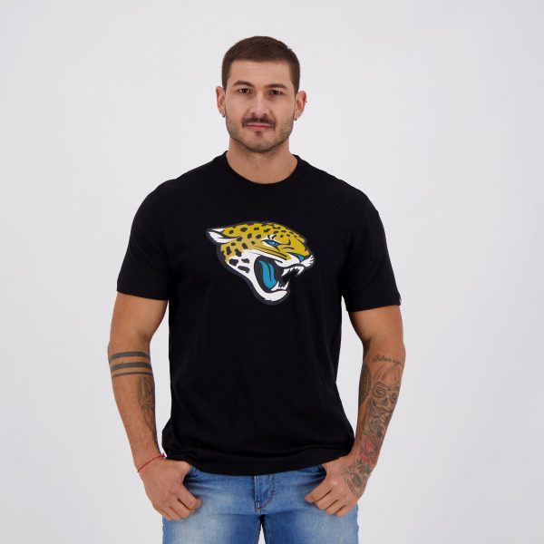 Camiseta New Era NFL Jacksonville Jaguars Preta