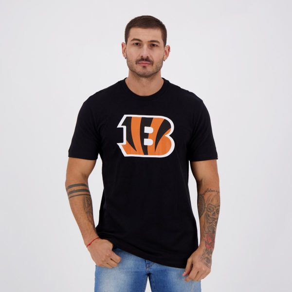 Camiseta New Era NFL Cincinnati Bengals Preta