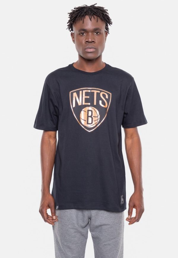 Camiseta NBA Sunshine Brooklyn Nets Preta