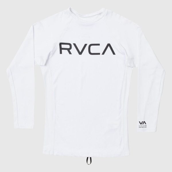 Camiseta RVCA Surf Big RVCA SM23 Masculina Branco