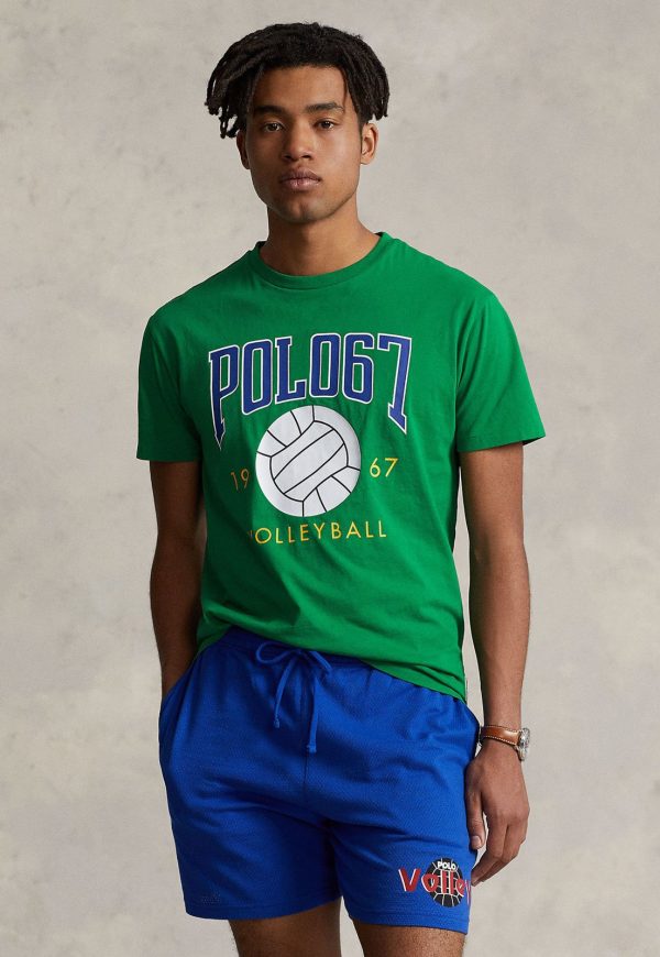 Camiseta Polo Ralph Lauren Volley Ball Verde