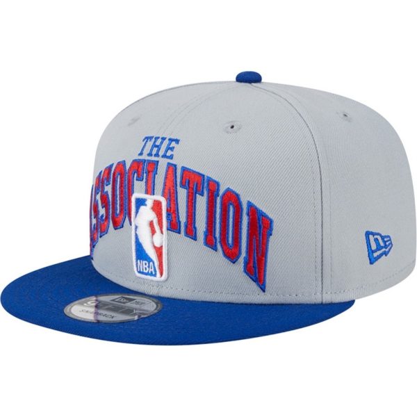 Boné New Era 9fifty Snapback NBA Aba Reta Snapback Cinza