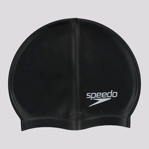 Touca de Natação Speedo Junior Silicone Preta