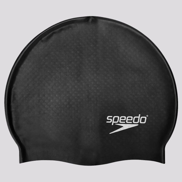 Touca de Natação Speedo Massage Cap Preta