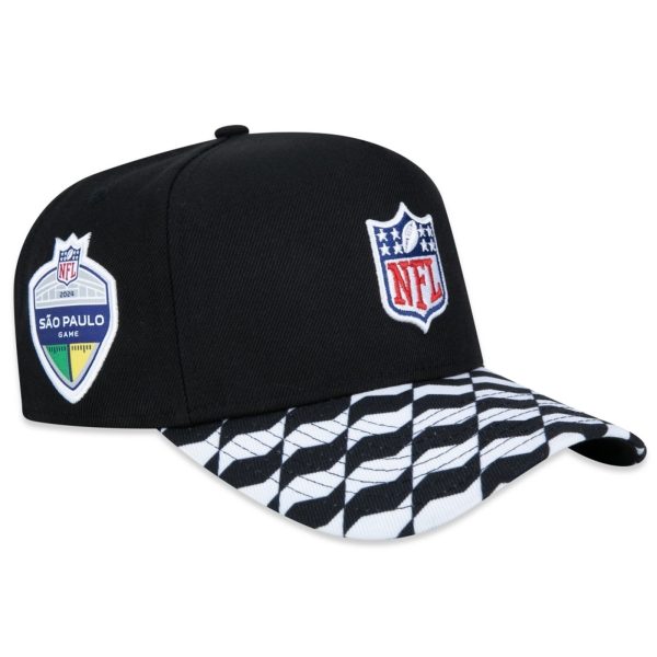 Boné New Era 9forty A-frame Snapback NFL Preto