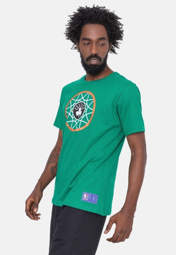 Camiseta NBA Hoop Mesh Boston Celtics Verde