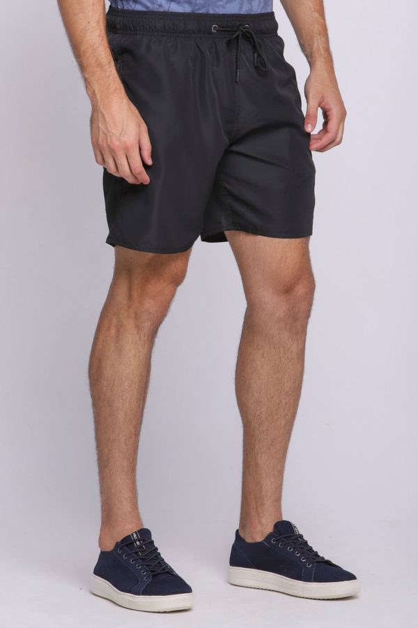 Short Vôlei Masculino Básico Liso Polo Wear Preto