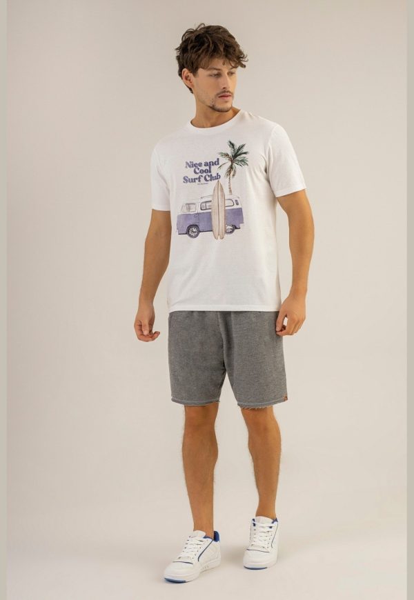 T-Shirt Surf Club Masculino The Philippines Branco