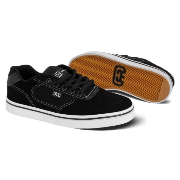 Tênis Hocks Skate Flat Lite Black Line White Preto