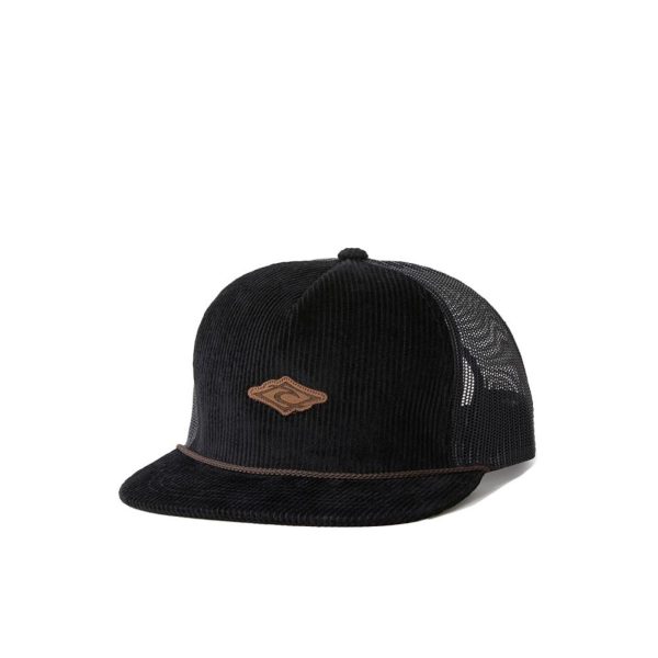 Boné Rip Curl Aba Reta Premium Surf Trucker WT24 Preto