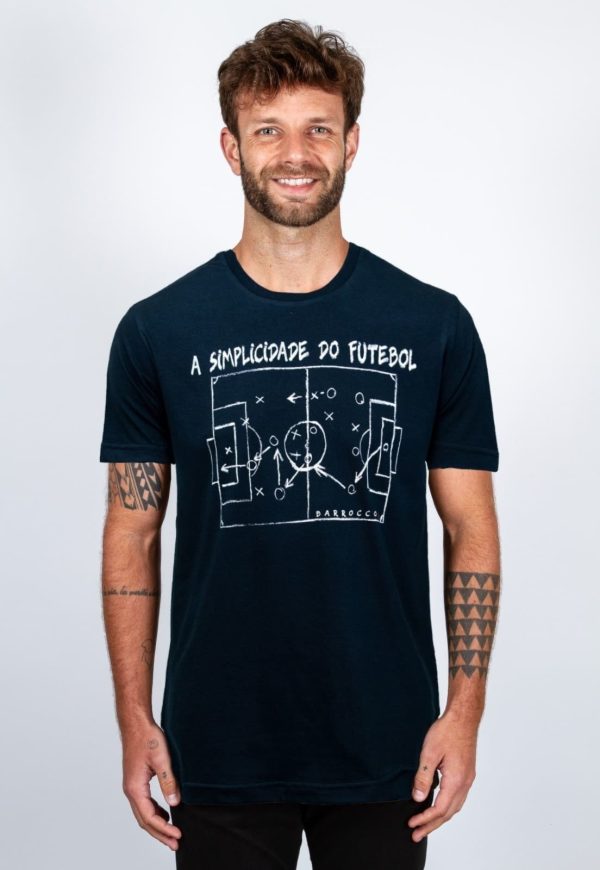 Camiseta Barrocco Simplicidade do Futebol