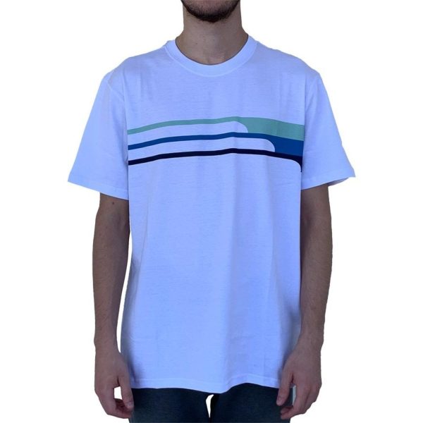 Camiseta Rip Curl Surf Revival Custom WT23 Masculina Branco