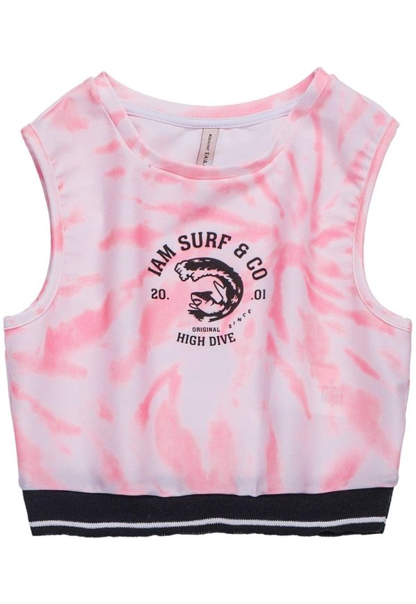 Infantil - Regata Top Surf & CO Rosa I AM 18 Rosa