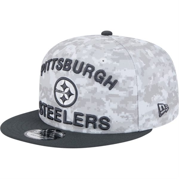 Boné New Era 9FIFTY Pittsburgh Steelers NFL Salute To Service 2024-25