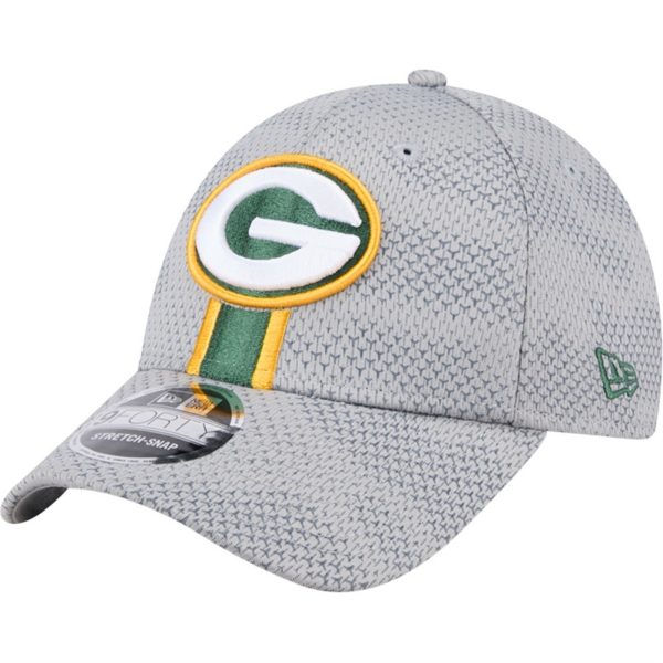 Boné New Era 9FORTY Stretch Snap Green Bay Packers NFL Sideline 2024-25