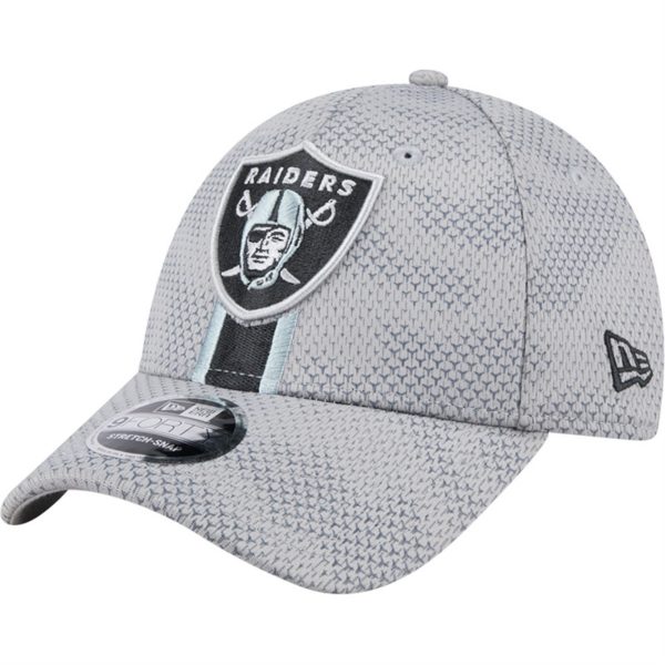 Boné New Era 9FORTY Stretch Snap Las Vegas Raiders NFL Sideline 2024-25