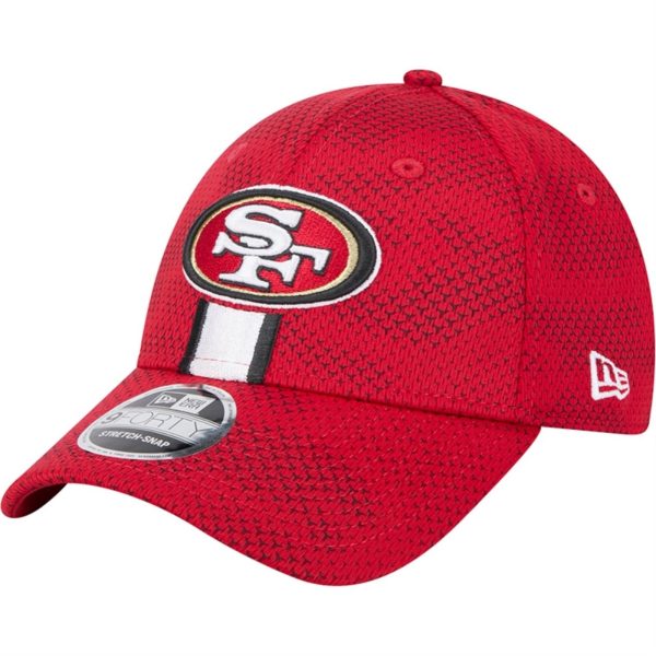 Boné New Era 9FORTY Stretch Snap San Francisco 49ers NFL Sideline 2024-25