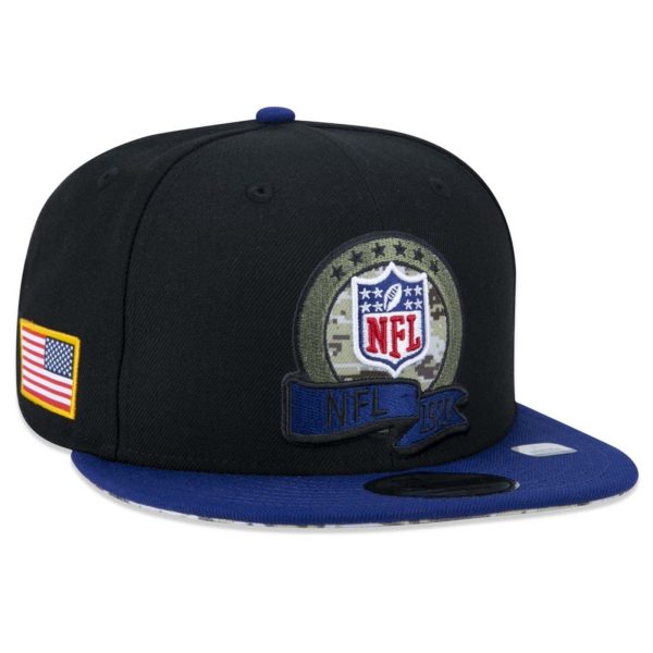 Boné New Era 9fifty Snapback NFL Aba Reta Snapback Preto