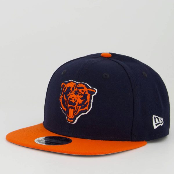 Boné New Era NFL Chicago Bears I 950 Marinho e Laranja