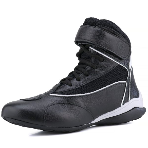 Bota Mr Gutt Fitness De Treino Musculação Preto E Branco