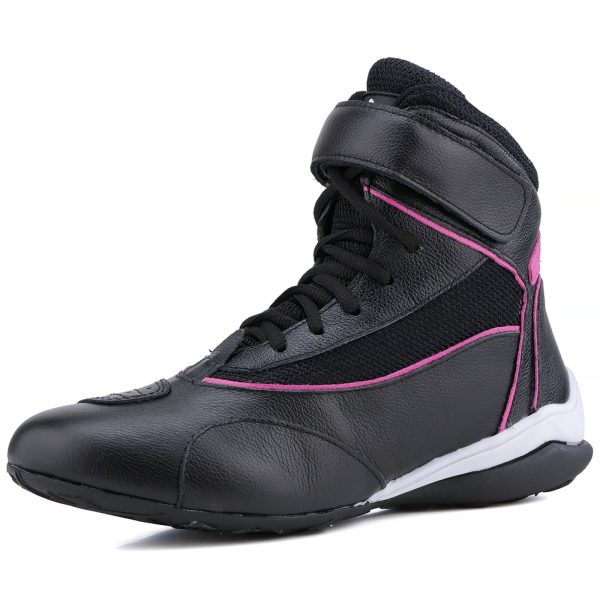 Bota Mr Gutt Fitness De Treino Musculação Preto E Rosa