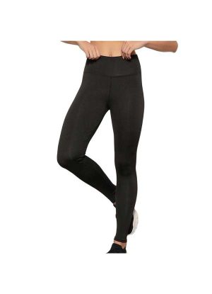 Calça Legging Flanelada Feminina Suplex Preto