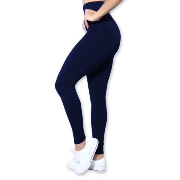 Calça Legging Heide Ribeiro Suplex Basic Marinho