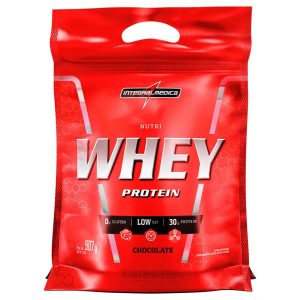 Combo 2 - Nutri Whey Protein - Refil Chocolate 907G - Integralmédica