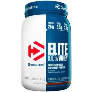 Elite Whey Protein (2Lbs) Morango - Dymatize