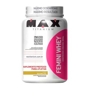Femini Whey Auxilia Formação E Recuperação Muscular Pós Treino