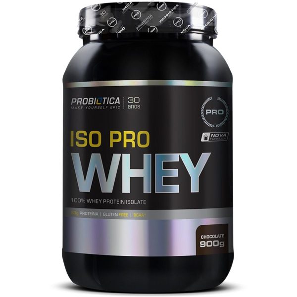 Iso Pro Whey 900G Probiótica - Chocolate