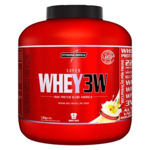 Kit 5X Super Whey 3W - 1800G Baunilha - Integralmédica