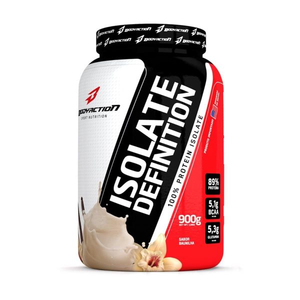 Kit 5X Whey Isolate Definition - 900G Baunilha - Bodyaction