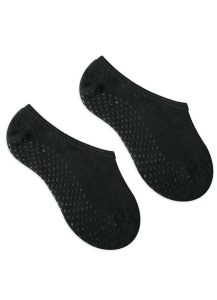 Meia Selene Sapatilha Pilates Antiderrapante Preto
