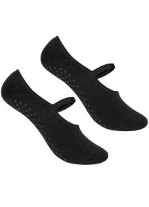 Meia Selene Sapatilha Pilates Antiderrapante Preto