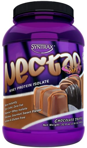 Nectar Whey Protein Isolate (2Lbs/907G) - Syntrax - Caramel Macchiato