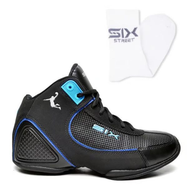 Tenis Esportivo Six Street Charge Basquete Volei Preto