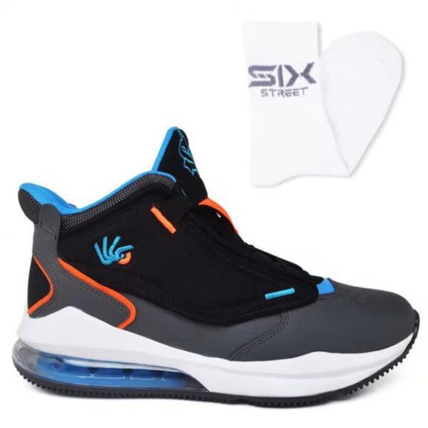 Tênis Masculino Basquete Six Street Ankaa Preto