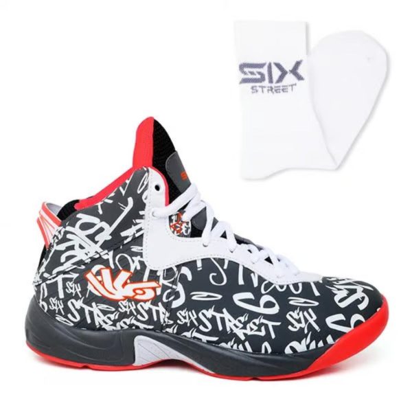 Tênis Masculino Esportivo Basquete Six Street Infinity Cinza