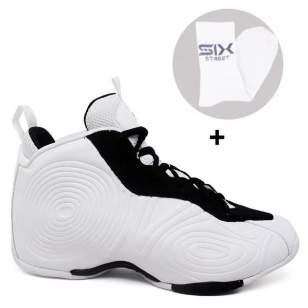 Tênis Masculino Esportivo Basquete Six Vision Simétrico Branco