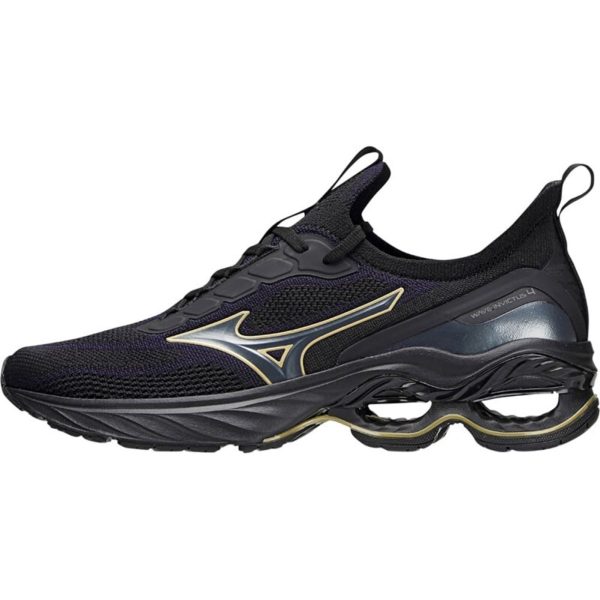 Tênis de Corrida Masculino Mizuno Wave Invictus 4 38 Preto