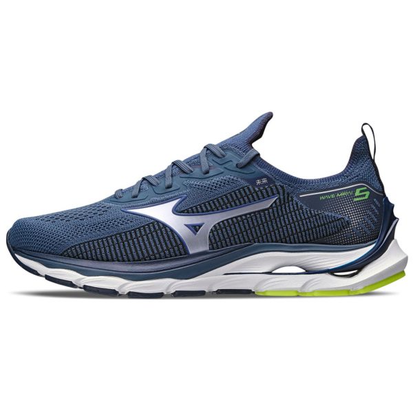 Tênis de Corrida Masculino Mizuno Wave Mirai 5 45 Azul